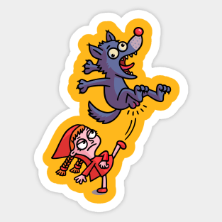 Kicking Sticker